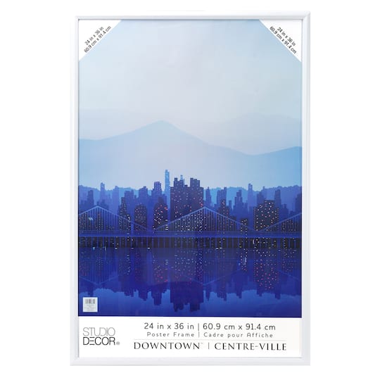 8 Pack: White 24&#x22; x 36&#x22; Poster Frame by Studio D&#xE9;cor&#x2122;